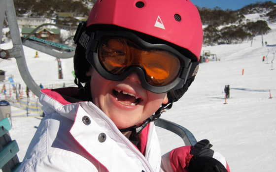 Gronau family ski trip Windarra, 2014 